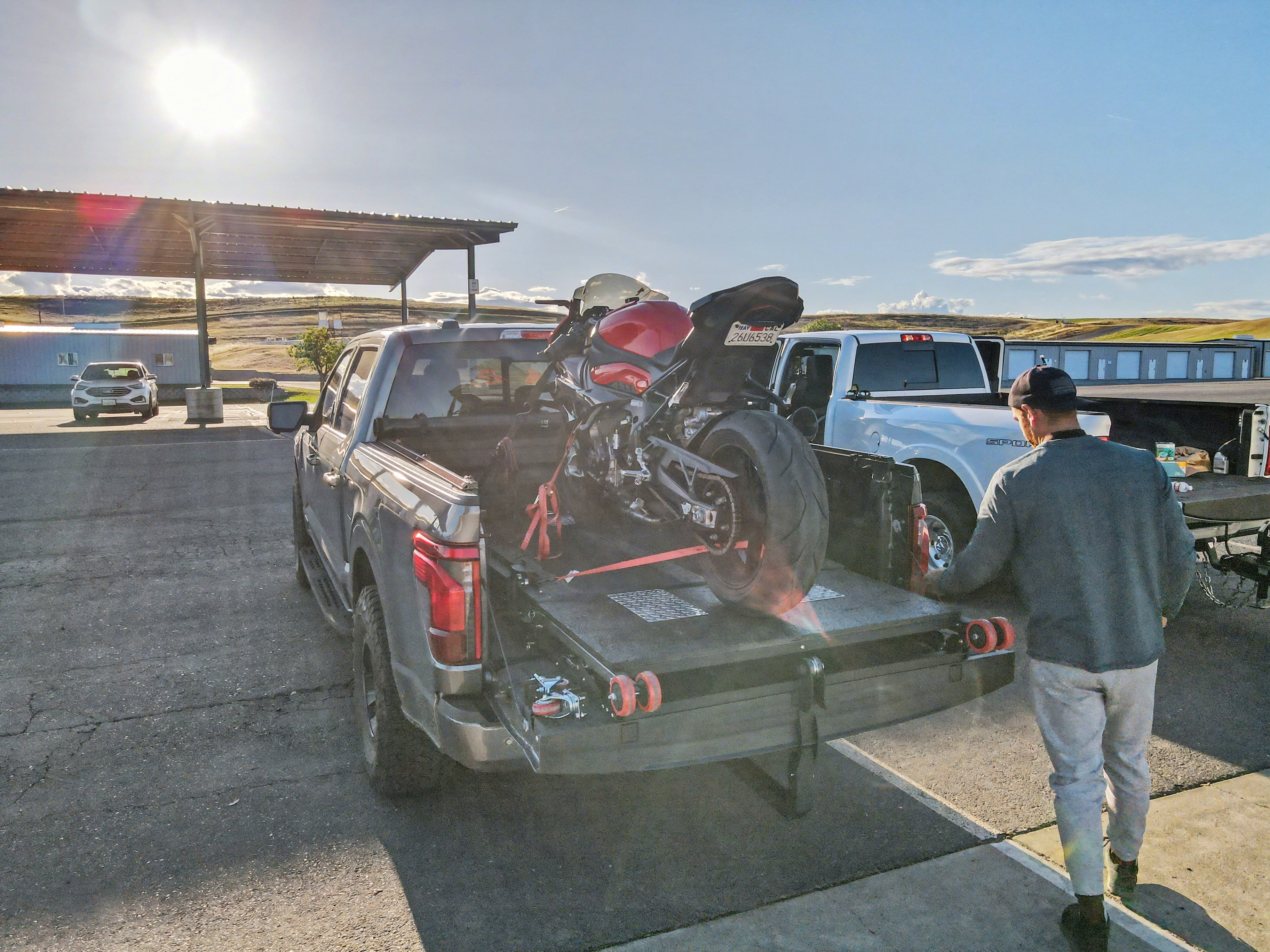 MotoLoader Pickup Truck Loading System