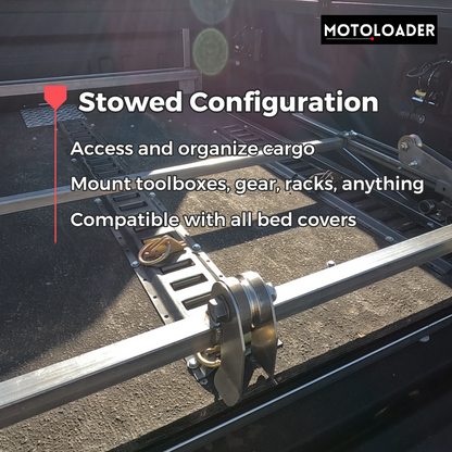 MotoLoader Pickup Truck Loader and Cargo Management System
