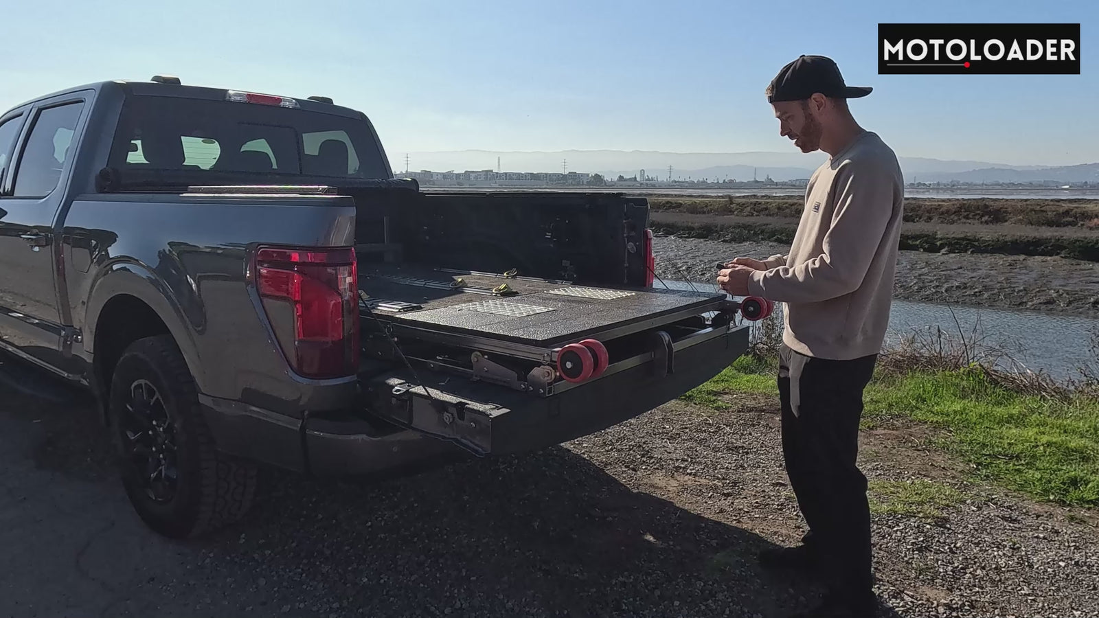 MotoLoader Truck Bed Loading System
