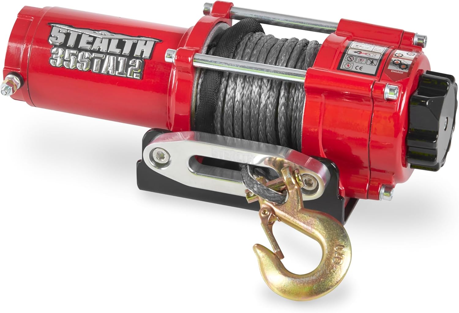 3500 Pound Stealth Wireless Winch with Synthetic Rope